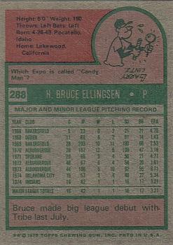 Bruce Ellingsen  baseball card collectible - Main Image 2