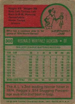 Reggie Jackson  baseball card collectible - Main Image 2