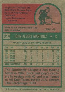 Buck Martinez  baseball card collectible - Main Image 2