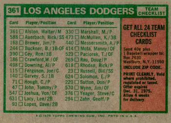 Los Angeles Dodgers / Walter Alston  baseball card collectible - Main Image 2