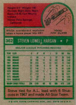 Steve Hargan  baseball card collectible - Main Image 2