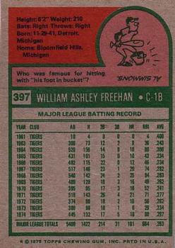 Bill Freehan  baseball card collectible - Main Image 2