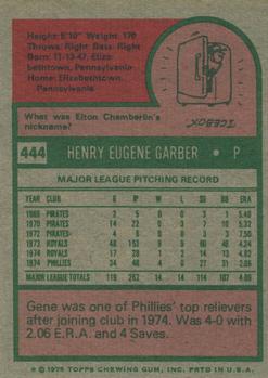 Gene Garber  baseball card collectible - Main Image 2