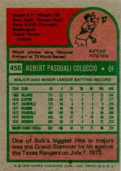 Bob Coluccio  baseball card collectible - Main Image 2