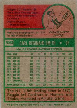 Reggie Smith  baseball card collectible - Main Image 2