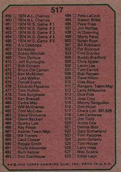 Checklist: 397-528  baseball card collectible - Main Image 2