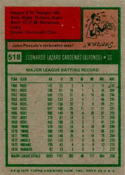 Leo Cardenas  baseball card collectible - Main Image 2