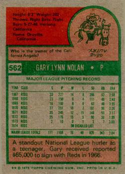 Gary Nolan  baseball card collectible - Main Image 2