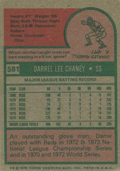 Darrel Chaney  baseball card collectible - Main Image 2