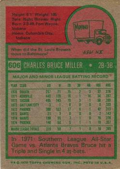 Bruce Miller  baseball card collectible - Main Image 2
