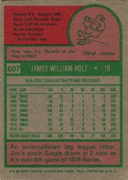 Jim Holt  baseball card collectible - Main Image 2