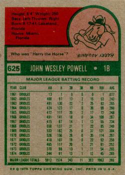 Boog Powell  baseball card collectible - Main Image 2