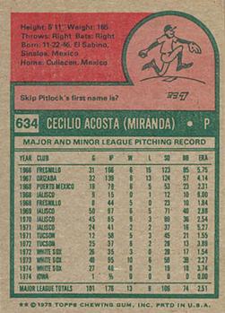 Cy Acosta  baseball card collectible - Main Image 2