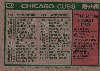 Chicago Cubs / Jim Marshall  baseball card collectible - Main Image 2