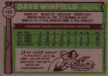 Dave Winfield  baseball card collectible - Main Image 2