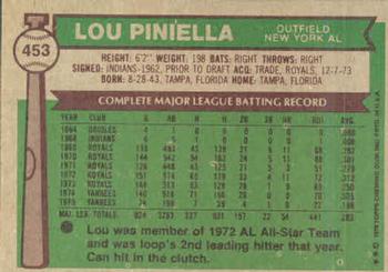 Lou Piniella  baseball card collectible - Main Image 2