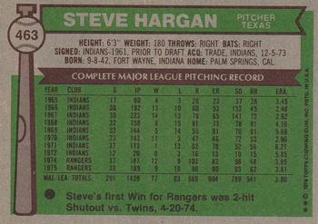 Steve Hargan  baseball card collectible - Main Image 2