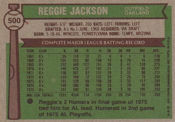 Reggie Jackson  baseball card collectible - Main Image 2