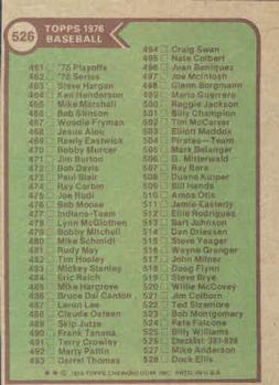 Checklist: 397-528  baseball card collectible - Main Image 2