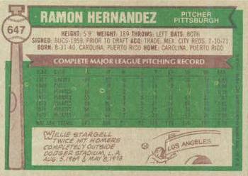 Ramon Hernandez  baseball card collectible - Main Image 2