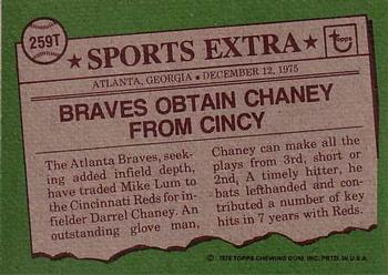 Darrel Chaney  baseball card collectible - Main Image 2