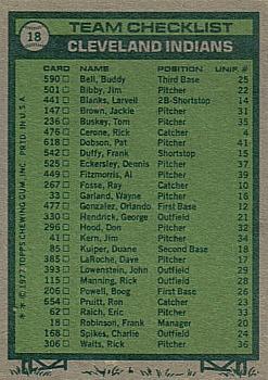 Cleveland Indians / Frank Robinson  baseball card collectible - Main Image 2