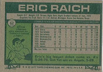 Eric Raich  baseball card collectible - Main Image 2