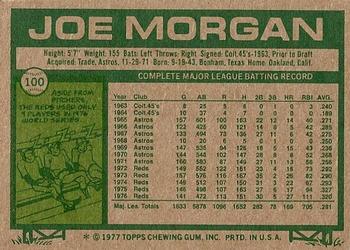 Joe Morgan  baseball card collectible - Main Image 2