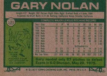 Gary Nolan  baseball card collectible - Main Image 2