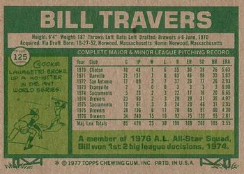 Bill Travers  baseball card collectible - Main Image 2