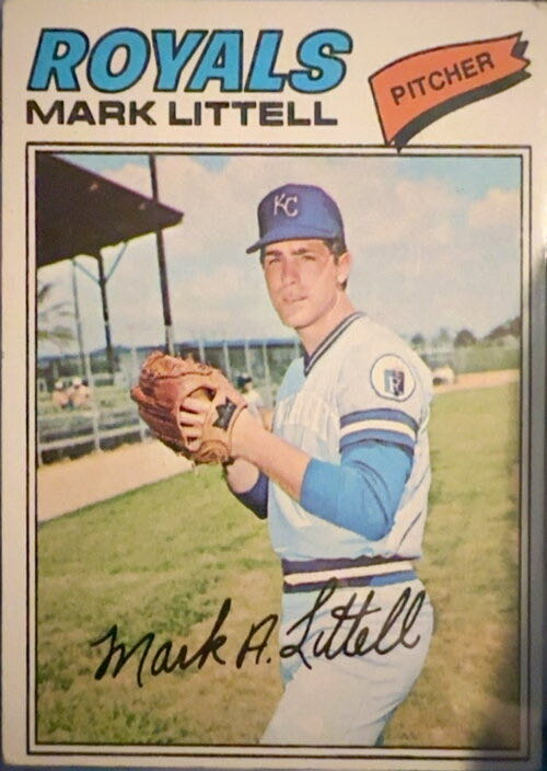 Mark Littell  baseball card collectible - Main Image 3