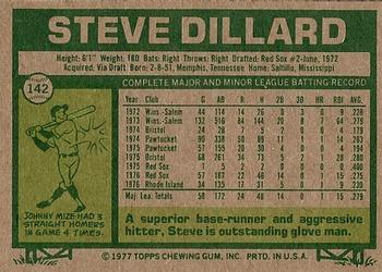 Steve Dillard  baseball card collectible - Main Image 2