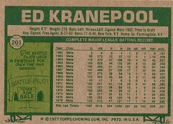 Ed Kranepool  baseball card collectible - Main Image 2