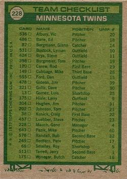 Minnesota Twins / Gene Mauch  baseball card collectible - Main Image 2