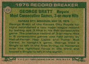 George Brett  baseball card collectible - Main Image 2