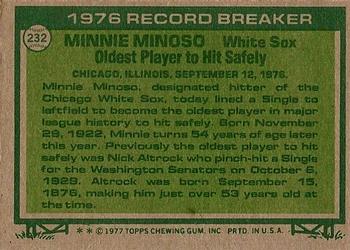 Minnie Minoso  baseball card collectible - Main Image 2