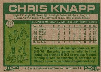 Chris Knapp  baseball card collectible - Main Image 2