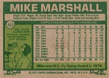 Mike Marshall  baseball card collectible - Main Image 2