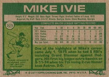 Mike Ivie  baseball card collectible - Main Image 2
