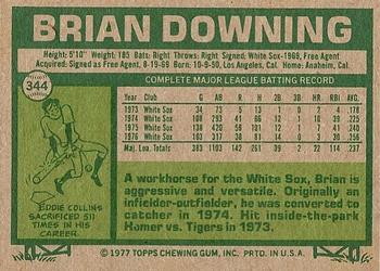 Brian Downing  baseball card collectible - Main Image 2
