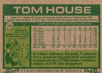 Tom House  baseball card collectible - Main Image 2