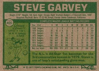 Steve Garvey  baseball card collectible - Main Image 2
