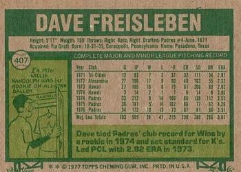 Dave Freisleben  baseball card collectible - Main Image 2