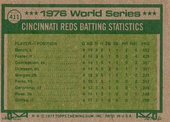 1976 World Series  baseball card collectible - Main Image 2