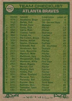 Atlanta Braves / Dave Bristol  baseball card collectible - Main Image 2