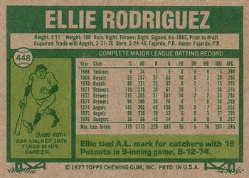 Ellie Rodriguez  baseball card collectible - Main Image 2