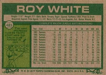 Roy White  baseball card collectible - Main Image 2