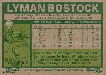 Lyman Bostock  baseball card collectible - Main Image 2
