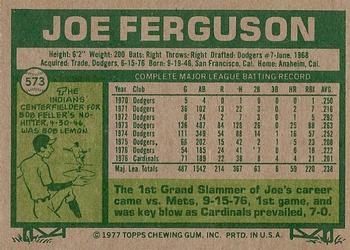 Joe Ferguson  baseball card collectible - Main Image 2