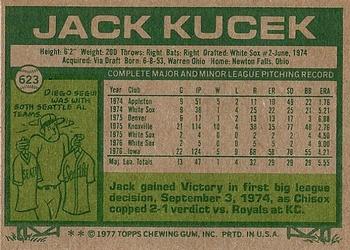 Jack Kucek  baseball card collectible - Main Image 2
